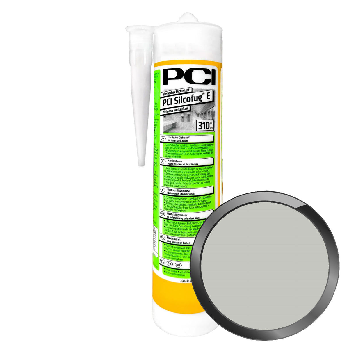 PCI SILCOFUG E - 0.31 LTR (NR. 21 HELLGRAU)