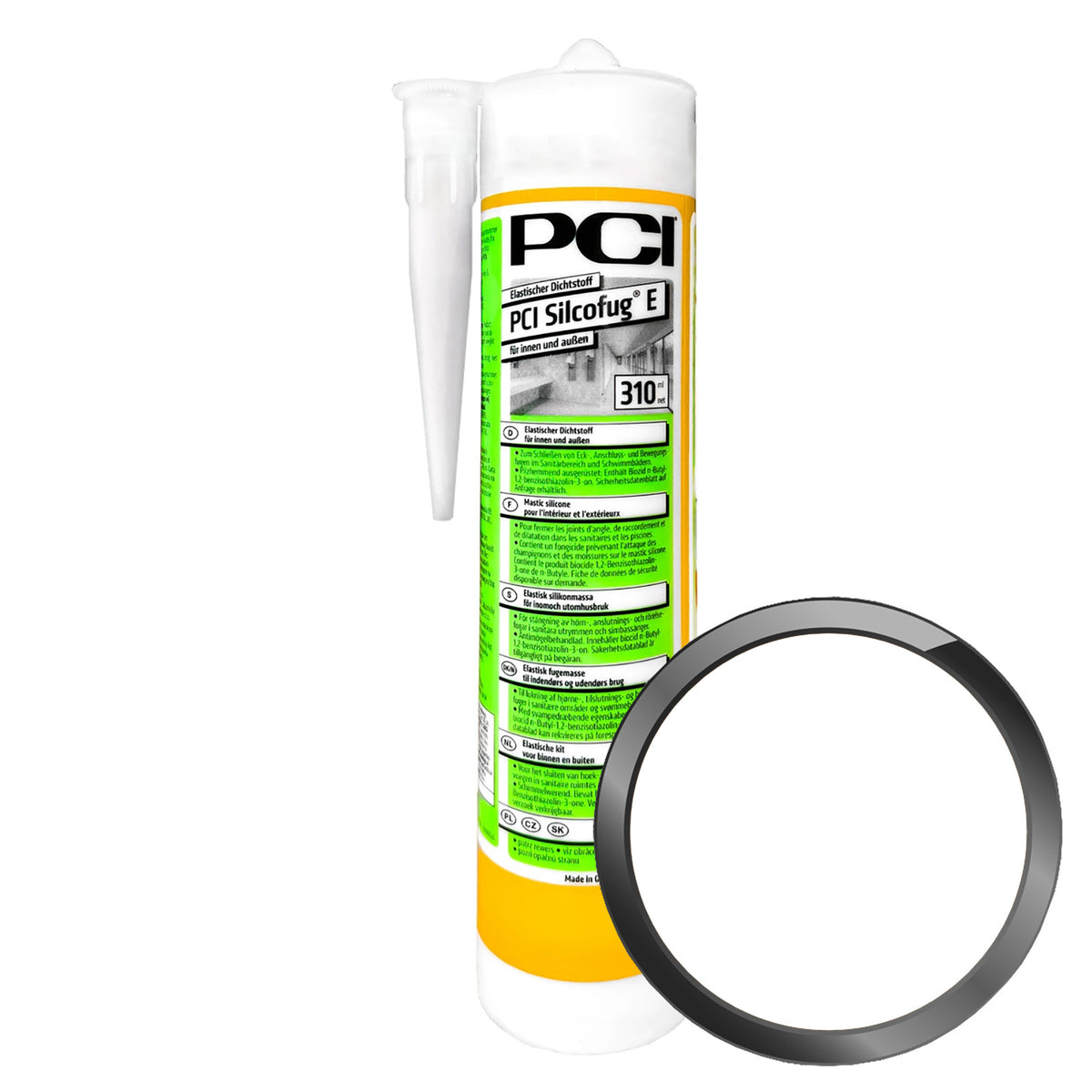 PCI SILCOFUG E - 0.31 LTR (NR. 01 BRILLANTWEISS)