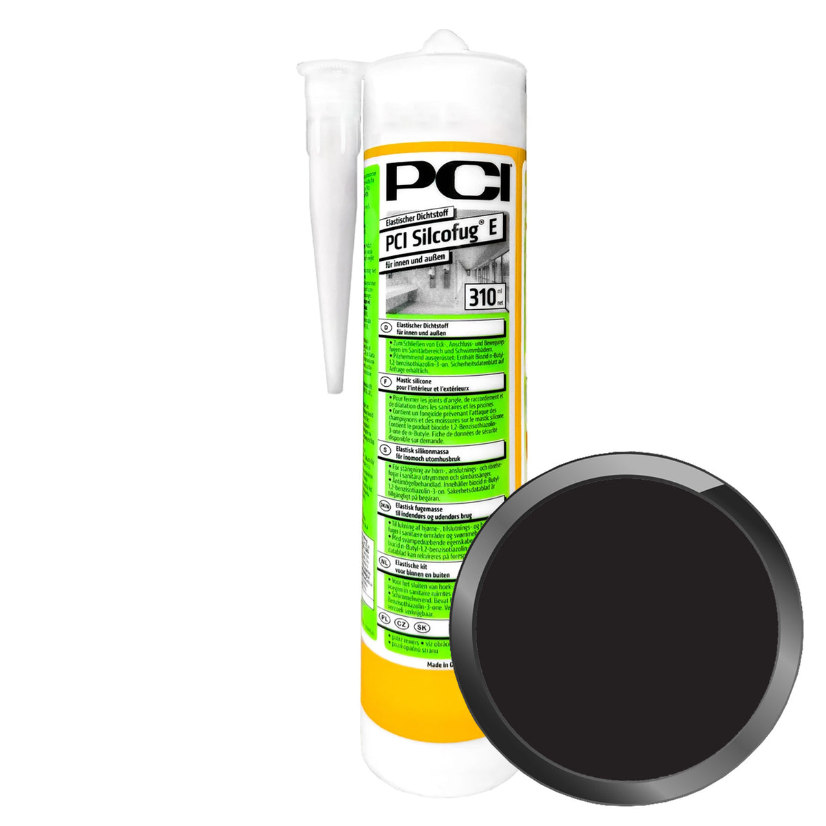 PCI SILCOFUG E - 0.31 LTR (NR. 40 SCHWARZ)