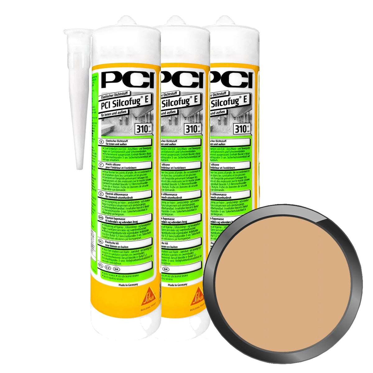 PCI SILCOFUG E - 0.93 LTR [3 X 0.31 LTR] (NR. 03 CARAMEL)