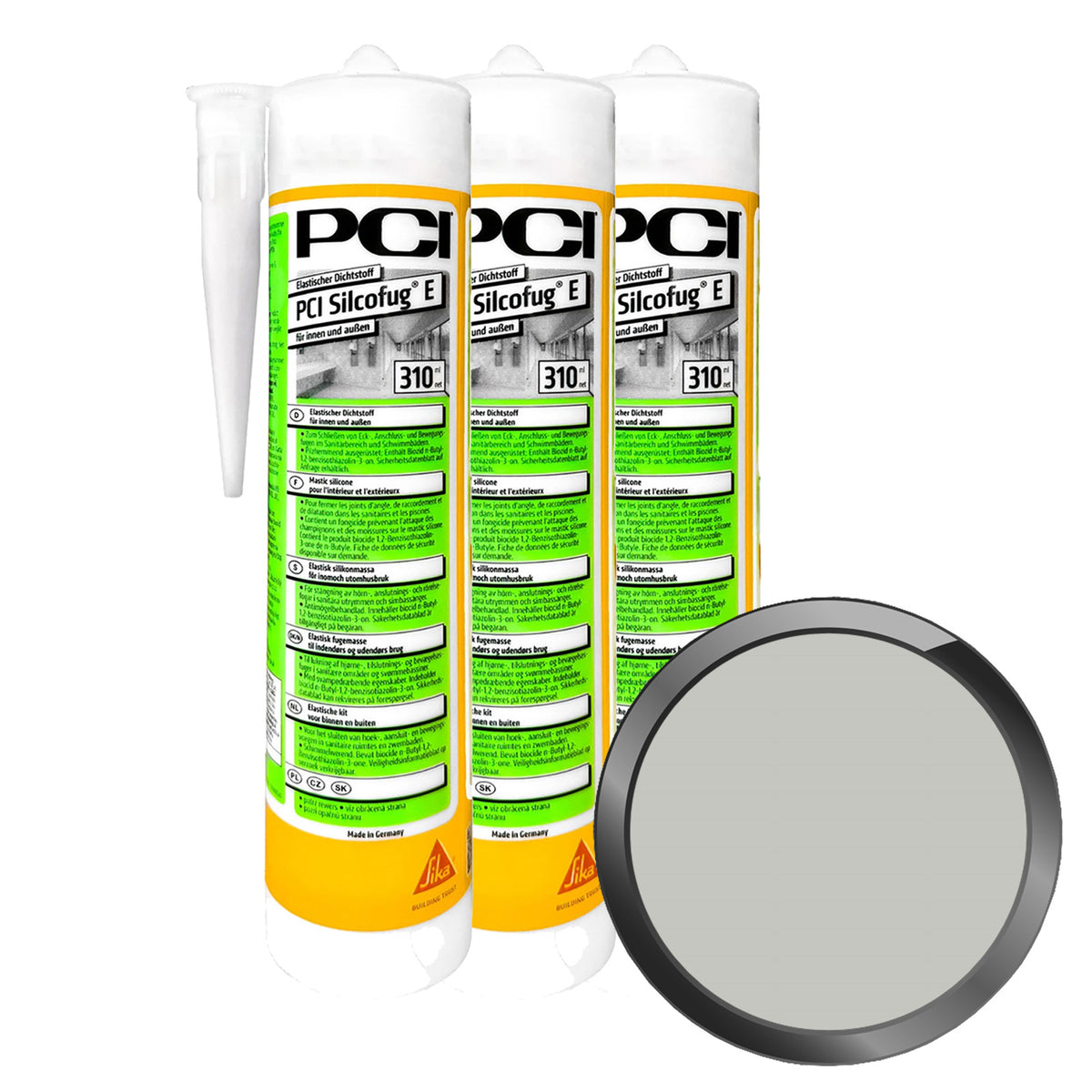 PCI SILCOFUG E - 0.93 LTR [3 X 0.31 LTR] (NR. 21 HELLGRAU)
