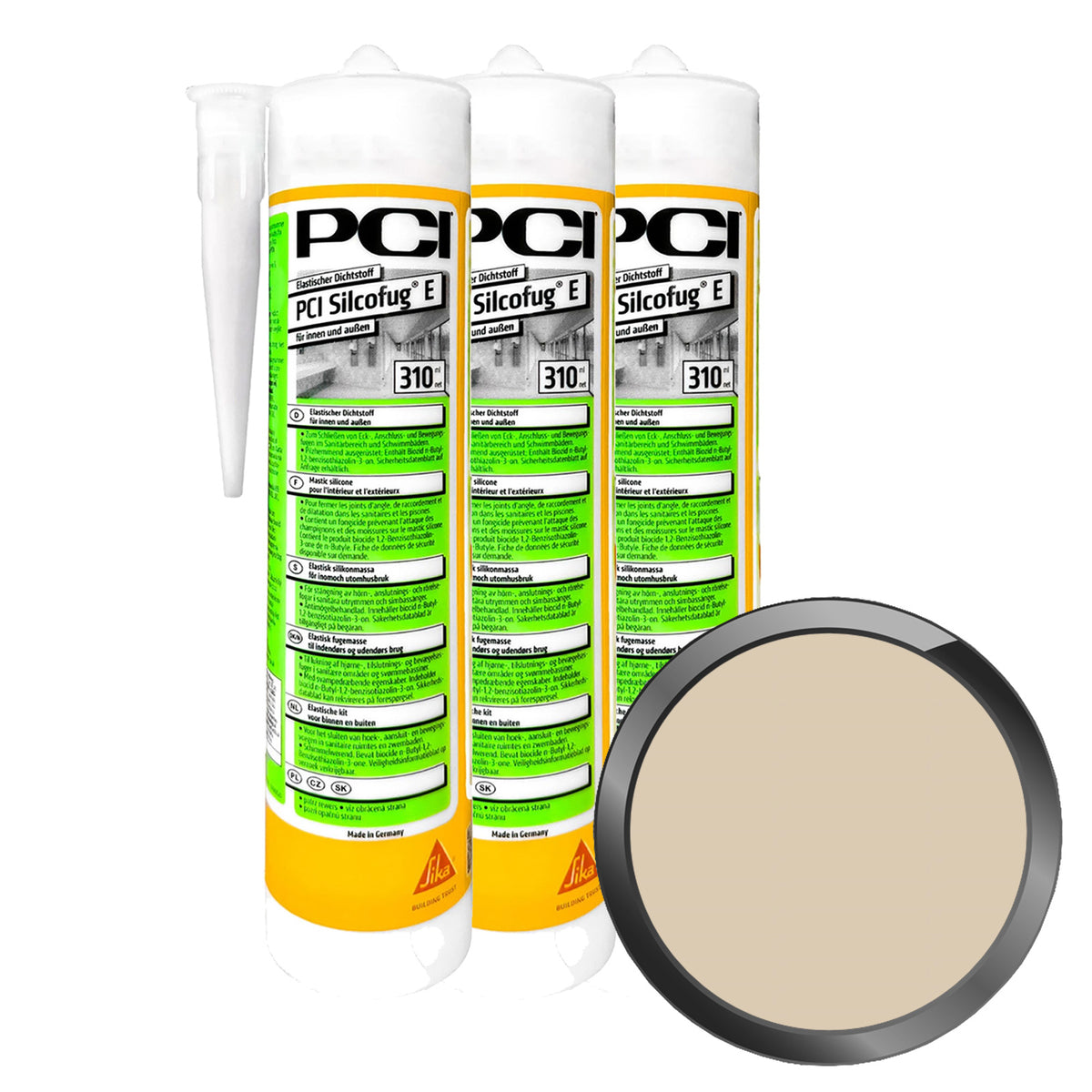 PCI SILCOFUG E - 0.93 LTR [3 X 0.31 LTR] (NR. 02 BAHAMABEIGE)