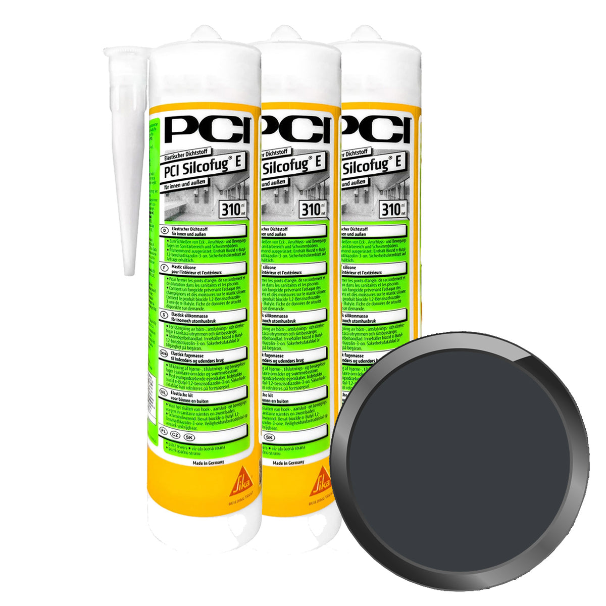 PCI SILCOFUG E - 0.93 LTR [3 X 0.31 LTR] (NR. 61 SCHIEFERGRAU)