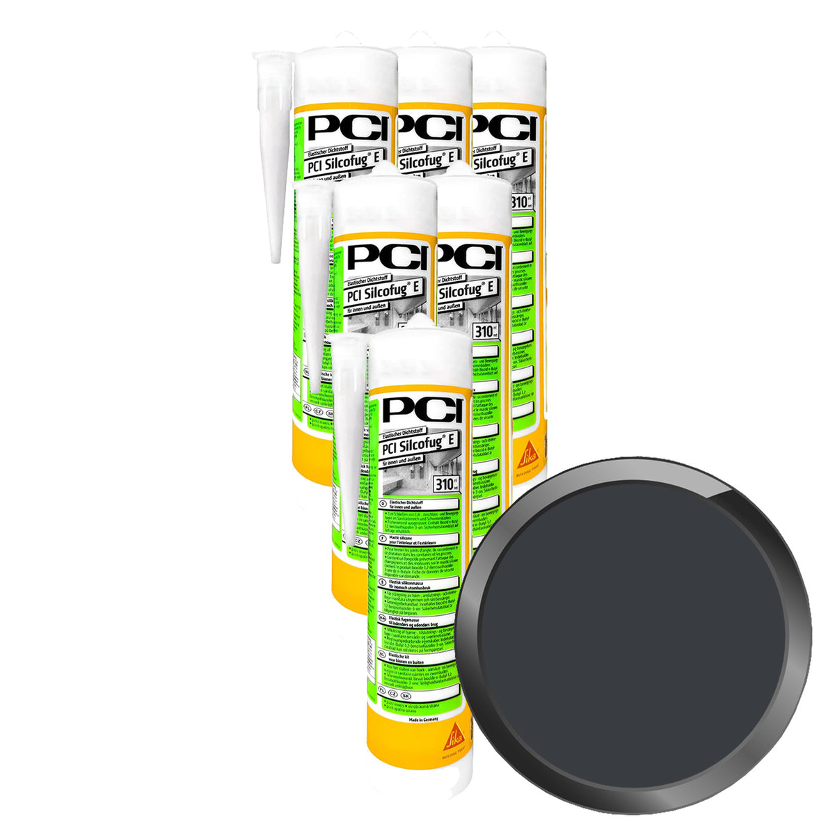PCI SILCOFUG E - 1.86 LTR [6 X 0.31 LTR] (NR. 61 SCHIEFERGRAU)