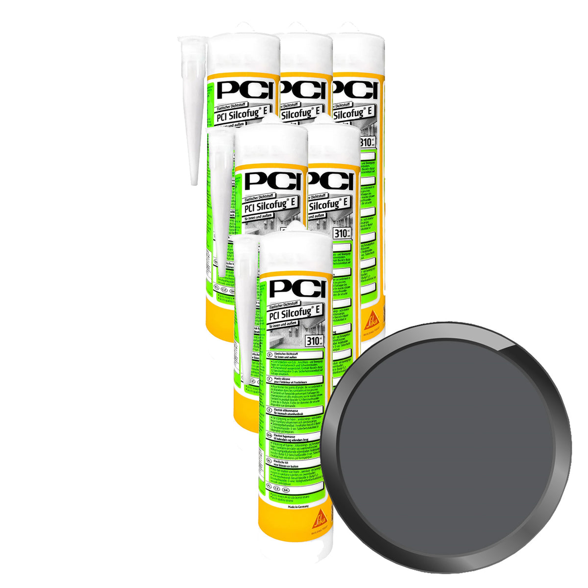 PCI SILCOFUG E - 1.86 LTR [6 X 0.31 LTR] (NR. 47 ANTHRAZIT)