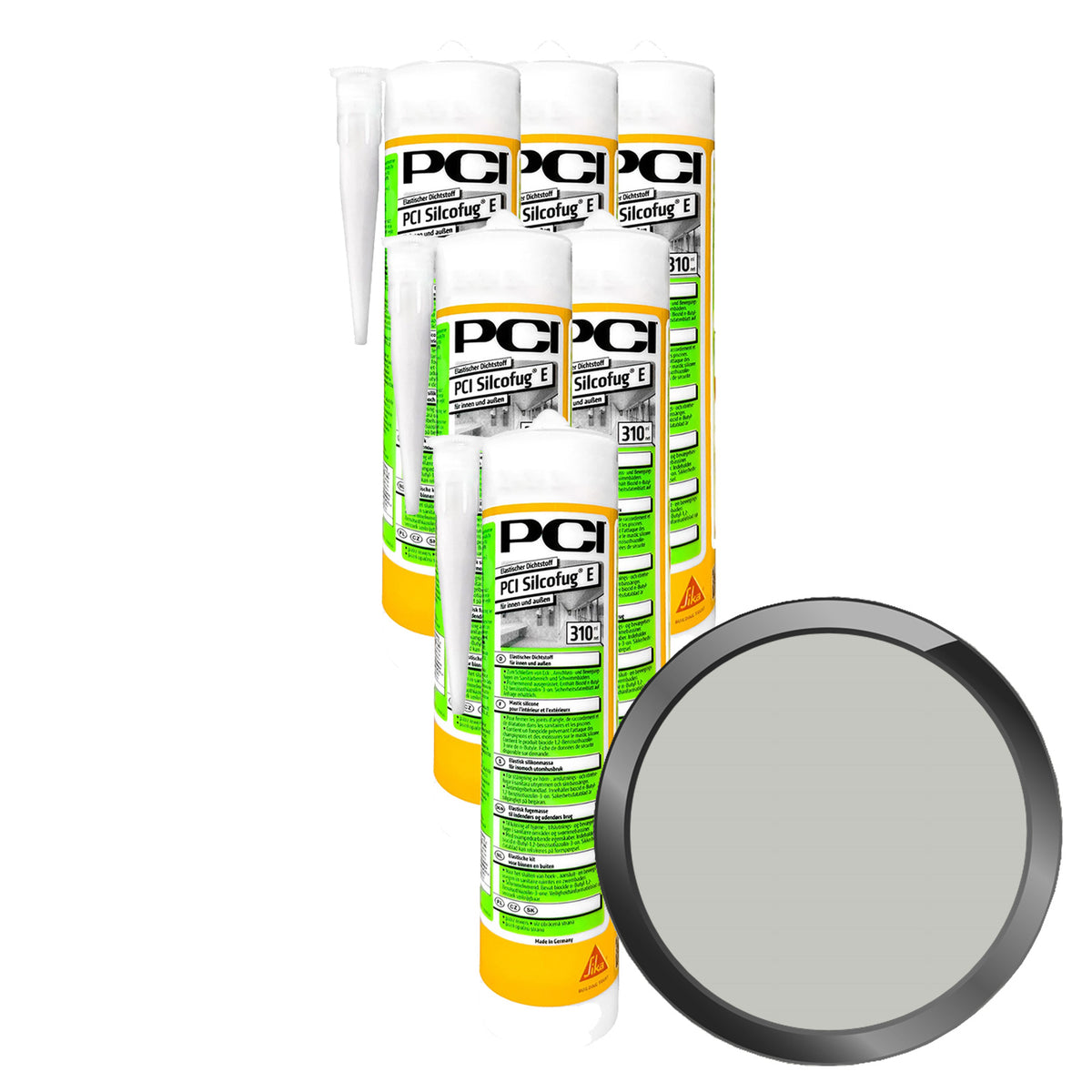 PCI SILCOFUG E - 1.86 LTR [6 X 0.31 LTR] (NR. 21 HELLGRAU)
