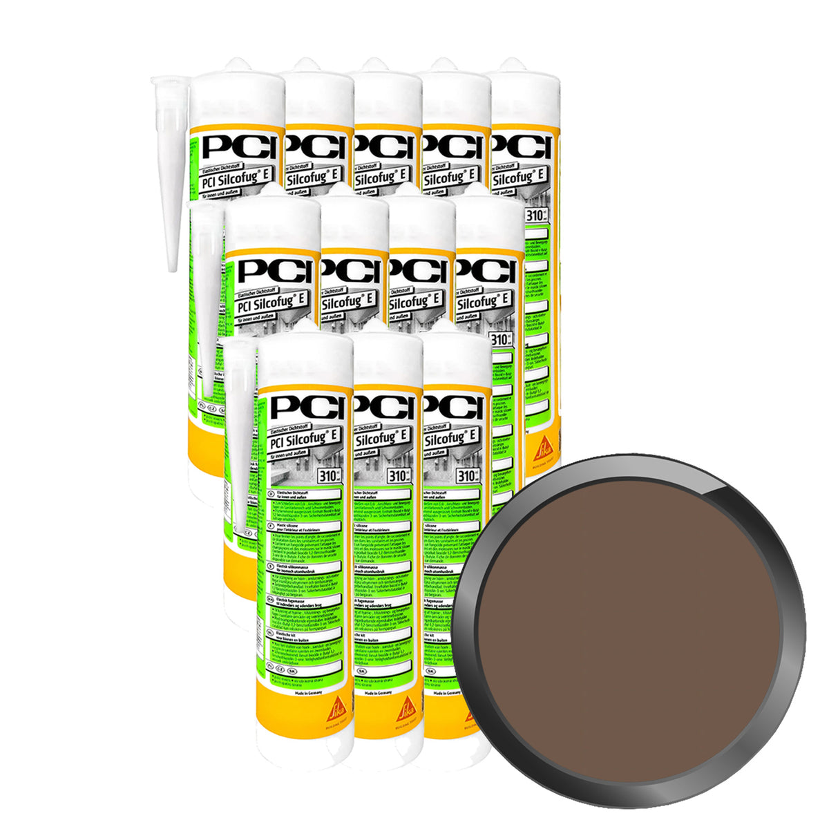 PCI SILCOFUG E - 3.72 LTR [12 X 0.31 LTR] (NR. 58 MAHAGONI)